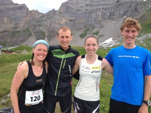 Mit Stephan Wenk (1.Rang), Dani Lustenberger (2. Rang), Sophie Andrey (2. Dame) 